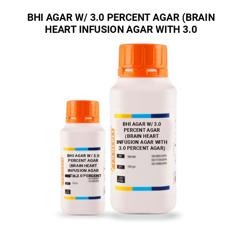 Bhi Agar W/ 3.0 Percent Agar (Brain Heart Infusion Agar With 3.0 Percent Agar)